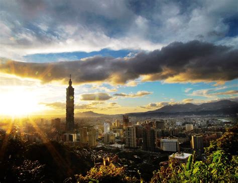 Taipei 101 Sunset Jenson Lee Flickr