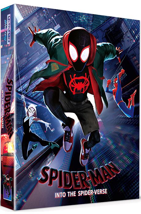 Blu Ray Disc 스파이더맨 뉴 유니버스 4k Uhd3dbd B1 풀슬립 한정판 Spider Man