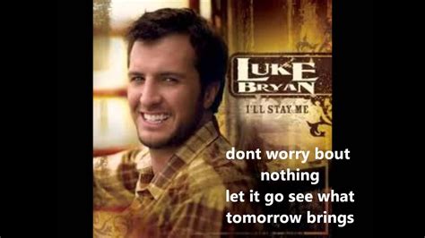 Pray About Everything Luke Bryan Lyrics Youtube