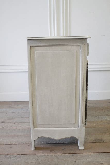 19th Century Painted French Provincial Buffet Shabby Chic Style