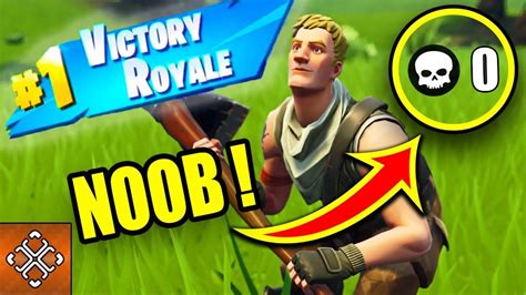 Getting A Noob His First Win On Fortnite Youtube