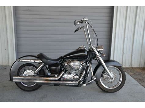 The shaft drive is a welcome addition but carbs and drum brakes are a bit old hat for a modern machine. 2005 Honda Shadow Aero 750 (VT750) for sale on 2040-motos