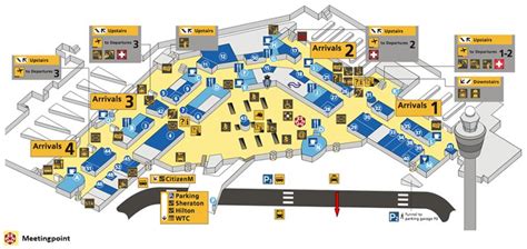 Schiphol Amsterdam Airport Info Map Arrivals Departures Wifi Gates