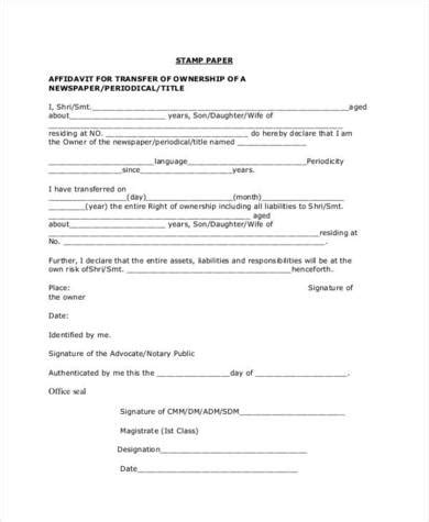 Free Ownership Transfer Letter Samples In Pdf Ms Word