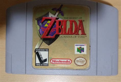 Cartucho The Legend Of Zelda Ocarina Of Time N Jogo De Computador Nintendo Usado