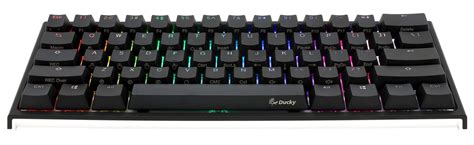 Buy Ducky One Mini Rgb Led Double Shot Pbt Mechanical Keyboard Cherry Mx Brown Online At