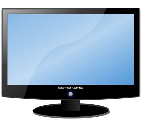 Clipart Lcd Widescreen Monitor