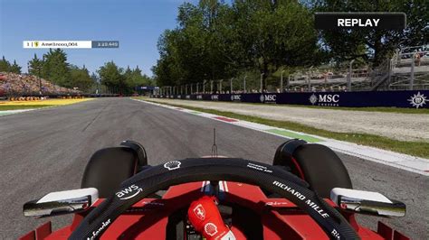 F1 23 Monza Hot Lap YouTube