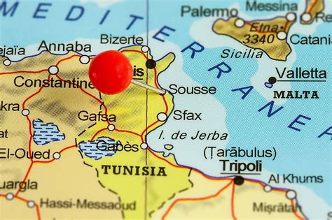 Where Is Tunisia Worldatlas