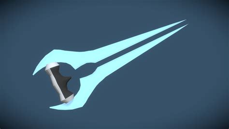 Energy Sword Low Poly Download Free 3d Model By Billy Jackman