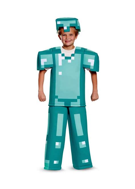 Minecraft Superior Blue Armor Boys Costume Video Game Costumes