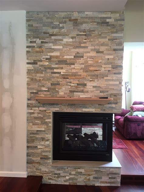 Ledger Stone Fireplace Installation Jr Carpentry And Tile