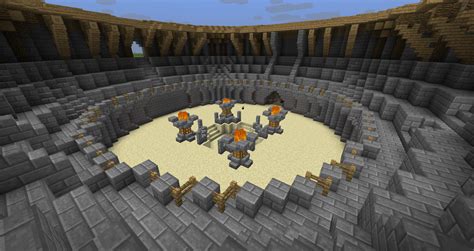 Medieval Pvp Arena Minecraft Map
