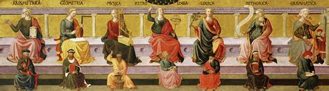 Seven Liberal Arts 1450 Painting By Francesco Pesellino Fine Art America