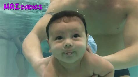 Best Of Babies Swimming Awesome Baby Underwater Funny And Cute Baby