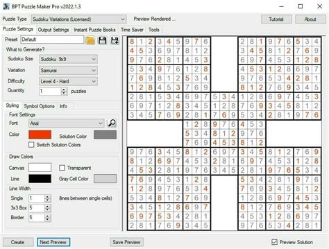 Puzzle Maker Pro Sudoku Multidokus 1 Bookpublishertools