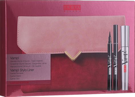 Pupa Vamp Stylo Liner Set Mascara9ml Eyeliner Stylo15ml