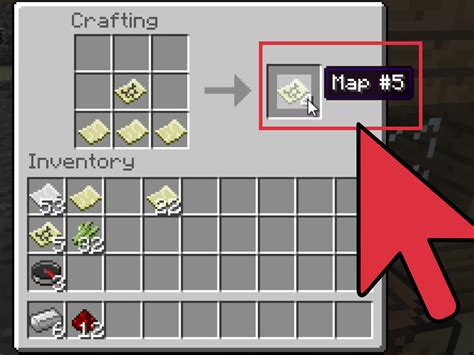 How To Make A Map In Minecraft Recipe Images And Photos Finder