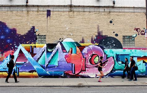 Street Art And Graffiti In Logan Square Chicago Amuse 126 And More