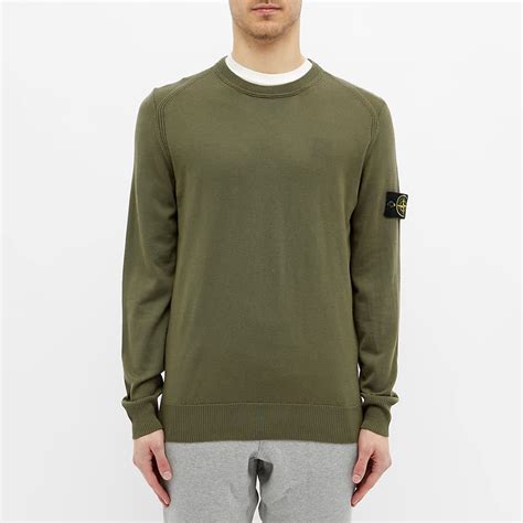 Stone Island Knit Military Green End Nl