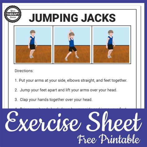 How To Do A Jumping Jack Your Therapy Source