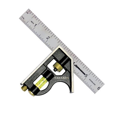 6 in. Pocket Combination Square - Swanson Tool Company