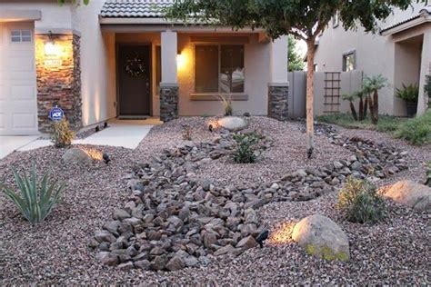 Desert Landscape Ideas For Front Yards Simple Choice Blogged Photo