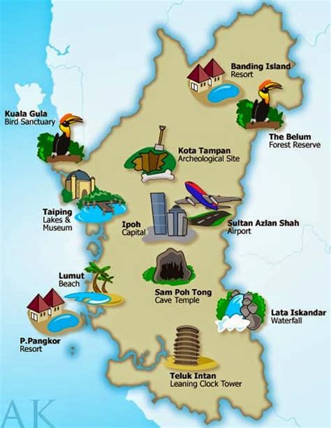 E Tourism Malaysia Attraction Places At Perak