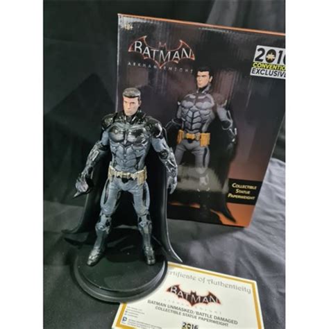 Batman Arkham Knight Batman Unmaskedbattle Damaged Collectable