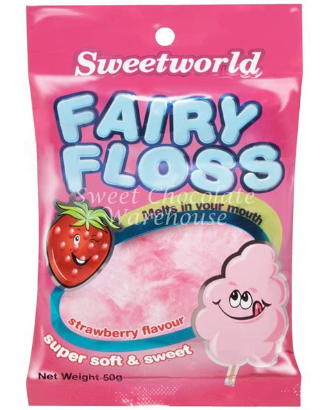 Fairy Floss 50g Sweet Chocolate Warehouse