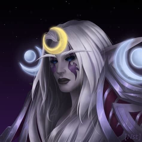 Artstation Female Night Elf Druid From World Of Warcraft