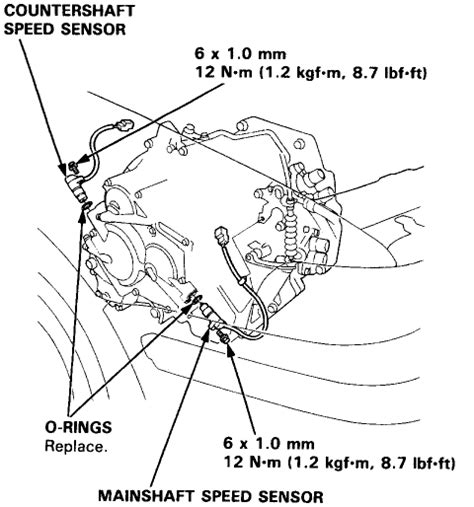 Q A Honda Accord Speed Sensor Location Models
