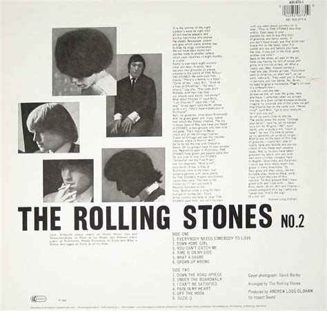 Rolling Stones No 2 Vol 2 Album Cover Gallery And 12 Lp Vinyl