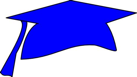 Blue Graduation Cap Clip Art At Vector Clip Art Online