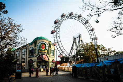 The Wiener Riesenrad Ferris Wheel In The Living Daylights