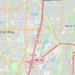 The postal codes of the towns and towns of washington are listed below. Map Of Federal Way Wa - Maps For You