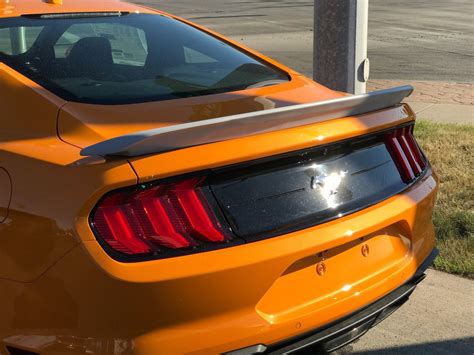Jsp Rear Wing Spoiler For 2015 2019 Ford Mustang Gt350 Track Pack