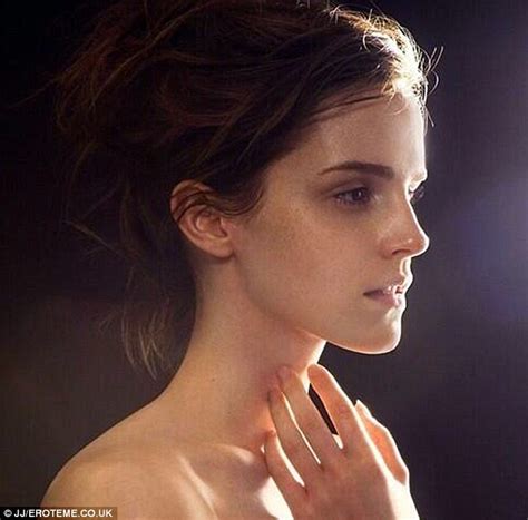 Emma Watson Gives A Glimpse Of Her Naked Ambition In Topless New Green Campaign Daily Mail Online