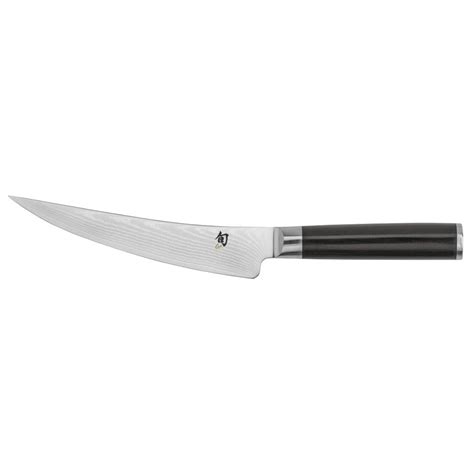 Shun Classic Asian Style Stainless Steel Boning Fillet Knife With Black