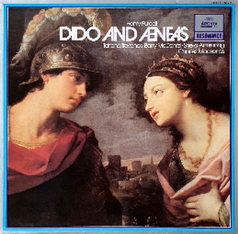 Dido And Aeneas Lp 1968 Re Release Von Henry Purcell