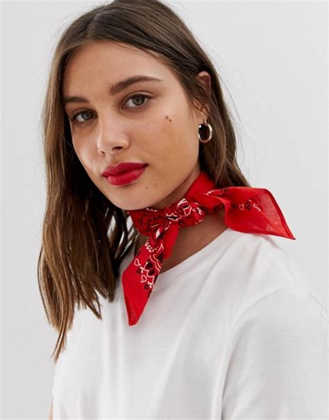 Asos Design Paisley Print Bandanna Neckerchiefheadscarf Asos Hair