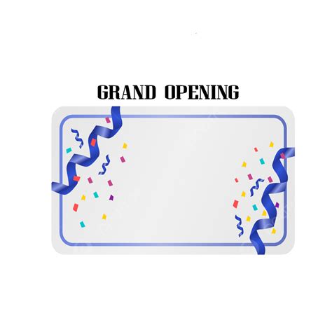 Grand Opening Banner Vector Art PNG Grand Opening Banner New Year Eps