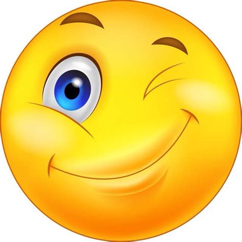 Wink Wink Smiley Emoticon Emoticon Faces Funny Emoji Faces Cartoon