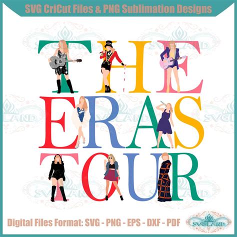 Eras Tour Taylors Albums Svg Graphic Designs Files Free Graphics Svg Pixelify Net