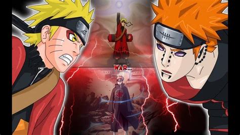 Naruto Vs Pain Full Fight English Dubbed Episode 170 Youtube