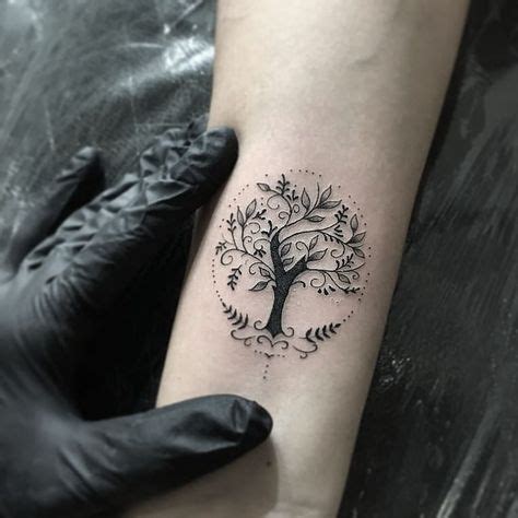 Delicate Tree Of Life Tattoo Tatoo 62+ Ideas | Minimalist tattoo, Tree ...