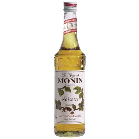 Monin Hazelnut Syrup Ml Cf Buy Online At Nisbets