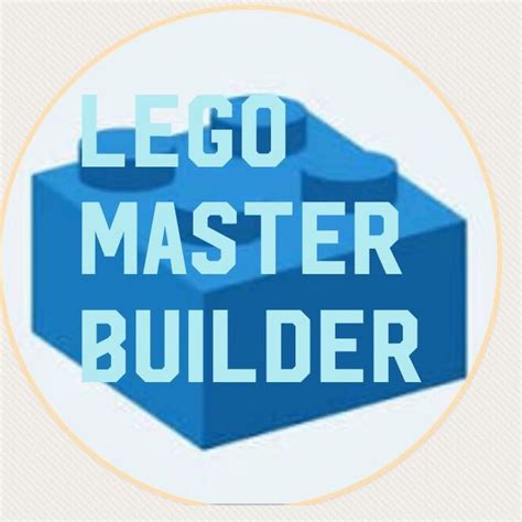 Lego Master Builder Youtube