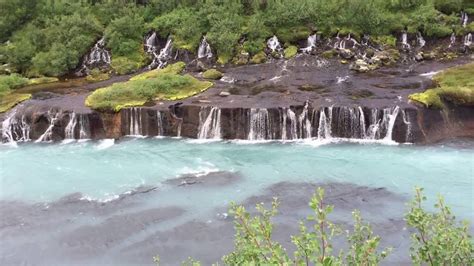 Lava Falls Iceland Youtube