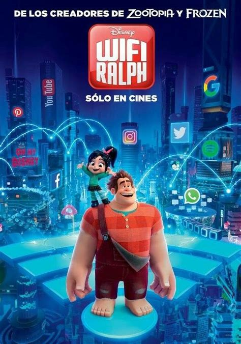 Ralph Breaks The Internet Wreck It Ralph 2 Movie Poster